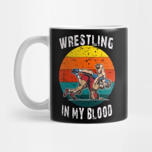 Wrestling in my Blood Mug